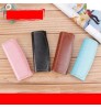 Container Fabric Covered custom logo Premium leather metal eading Eyewear Accessories Portable glasses Box Spectacle Case