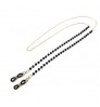 Eyewear Accessories Gold Bead Chain For Sun Glasses Rope Necklace Pearl String Eye Glasses Eyeglasses Sunglasses Chain With Hook