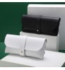 Low MOQ Soft Leather Fashion Sunglasses Box Women Men Eyeglasses Case Eyewear Holders Accessories