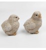 Jewelry Resin Crafts Creative Animal Beige Bird Ornaments Home Bedroom Decoration Office Desktop Jewelry