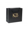 Luxury Ribbon Handle Boutique Shopping Packaging Customized Printed Euro Paper Gift Bags With Logo