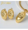 High Quality Luxury brazilian gold plated jewelry 18k set accessories for women jewelry set