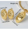 High Quality Luxury brazilian gold plated jewelry 18k set accessories for women jewelry set