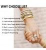 925 stamp Silver Color Purple Crystals Earrings for Women Korean Simple style Wild Temperament Personality Jewelry Supplier