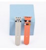 Silicone Watch Strap Band Heart Jewels Ornament Decorative Studs Watch Parts for Apple Watch Band Accessories