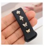 Silicone Watch Strap Band Heart Jewels Ornament Decorative Studs Watch Parts for Apple Watch Band Accessories