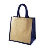 Cheap Natural Recycle Foldable Carry Jute Shopping Bags Manufacturer