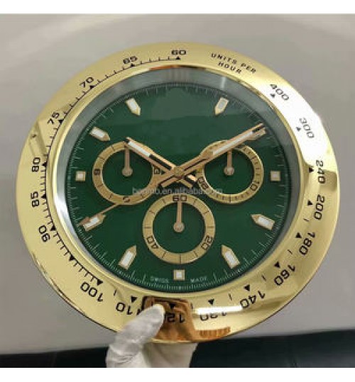 luxury gift metal expensive wrist watch wall clock