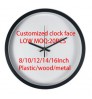 luxury gift metal expensive wrist watch wall clock