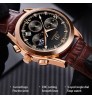 professional custom men watch quartz watches multi-function sport trend wristwatch fashion business wrist watch for men