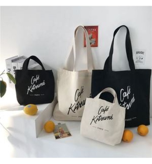 Chuanghua Customise Fashion Recyclable Shopping Cotton Bag Tote Bag Cotton Custom Printed Canvas Bag Tote