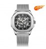 Competitive Price OEM Automatic Watch Supplier, Luxury Skeleton Fashion Mechanical Watch Manufacturer for Men