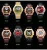 Competitive Price OEM Automatic Watch Supplier, Luxury Skeleton Fashion Mechanical Watch Manufacturer for Men