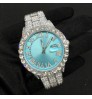 Foxi Stainless Steel Luxury Wristwatches Hip Hop Jewelry Icy Diamond Quartz Watches for Men Women