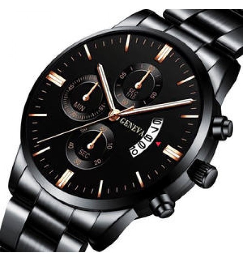 Q830 Men Quartz Chronograph Tachymeter Black Dial 44mm Man Wristwatch Cheap Watches in Bulk guangzhou Watches