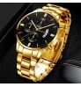 Q830 Men Quartz Chronograph Tachymeter Black Dial 44mm Man Wristwatch Cheap Watches in Bulk guangzhou Watches