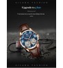 YD ailang 8822 Luminous Waterproof Watch Double Flywheel Automatic Mechanical Watch Business Men's Watch