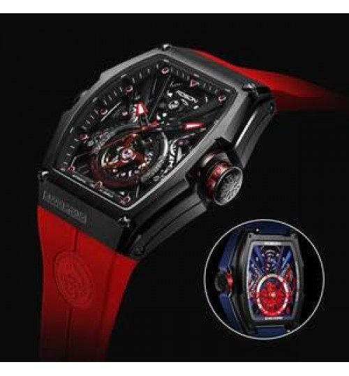 Luxury Men Wristwatch Waterproof 5 BAR 316L Stainless Steel Skeleton Design MIYOTA Automatic Japan Movement Mechanical Watches