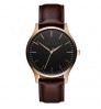 7 Colors Top Brand Simple Classic Quartz Men Ladies Leather Wristband Watch