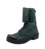 Factory wholesale military green canvas training shoes combat boots