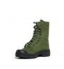 Factory wholesale military green canvas training shoes combat boots