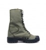 Factory wholesale military green canvas training shoes combat boots