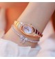 bs bee sister ladies wrist watches dress gold watch women watch bs