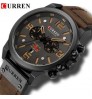 Top Brand Luxury CURREN 8314 Fashion Leather Quartz Men Watches Casual Date Chronograph Male Wrist Watches Clock Montre Homme