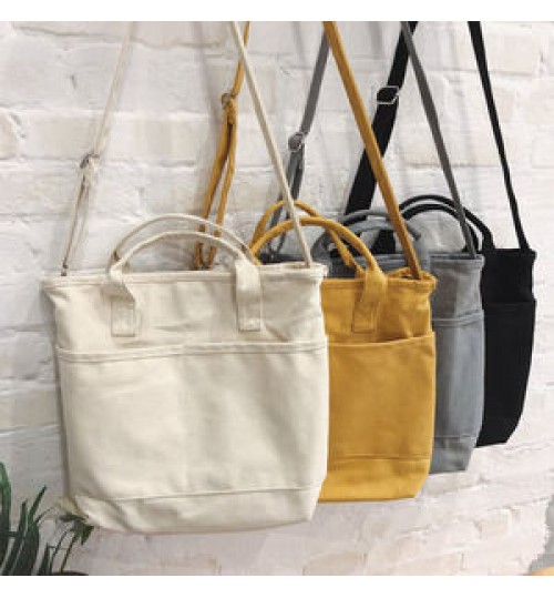 New Arrival Eco Friendly Custom Logo Printing Large Capacity Shoulder Canvas Cotton Tote Bag for Shopping