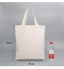 Personalized custom logo printing eco friendly durable canvas cotton tote blank plain shopping bag