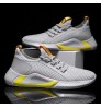 2022 New fly woven continuously empty net men's fashionable shoes sports running shoes