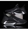 2022 New fly woven continuously empty net men's fashionable shoes sports running shoes