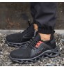 Hot Selling Industrial Breathable Men Working Sneakers Steel Toe Lightweight Safety Shoes for Men