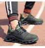 Hot Selling Industrial Breathable Men Working Sneakers Steel Toe Lightweight Safety Shoes for Men