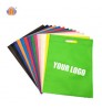 Customised Type PP Carry Bottom Gusseted Wenzhou Vest Polypropylene Lamination 80 Gsm Tote D Cut Non-Woven Nonwoven Shopping Bag