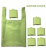 wholesale cheap custom printed logo polyester eco recycle shopping bag foldable nylon eco bag