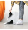 Wholesale 2021 Summer Casual Fashion Mens Canvas Shoes Sneakers Sport Shoes High Top canvas shoes