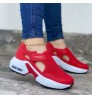 Women Fashion Vulcanized Sneakers Platform Solid Color Flats Ladies Shoes Casual Breathable Wedges Ladies 2021 Walking Sneakers