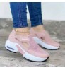 Women Fashion Vulcanized Sneakers Platform Solid Color Flats Ladies Shoes Casual Breathable Wedges Ladies 2021 Walking Sneakers