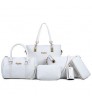 Sets 6pcs Famous Brands 2022 Tote Designer Handbags Ladies Handbags Women Bags Pu