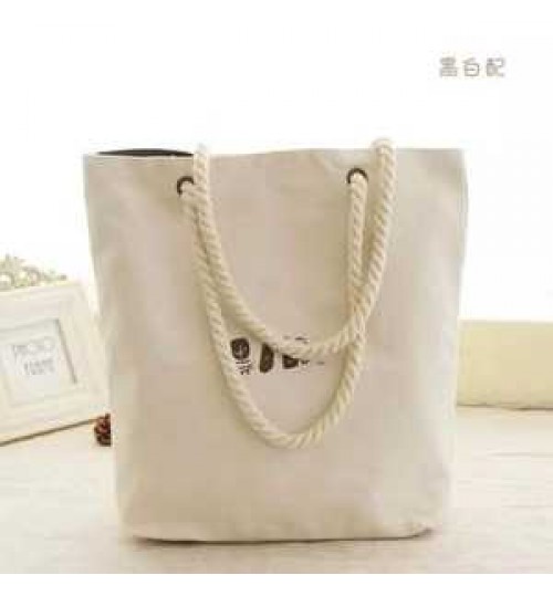 12oz Cheap Customized Logo tote shopping bag Cotton canvas bag