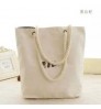 12oz Cheap Customized Logo tote shopping bag Cotton canvas bag