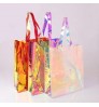 ZORAS Women custom beach plastic tote bag,wholesale clear pvc shopping bag