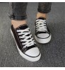 2022 Hot Sale Canvas Women's Shoes Couple Students Casual Sports Shoes Flat Low-top Breathable Vulcanized Rubber Shoes