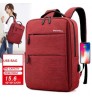 Large Capacity multifunction nylon USB charger backpack Anti theft Smart Laptop Backpack bag with USB Charging port