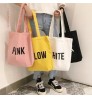 Custom printed recycle plain organic cotton canvas tote bag bulk large reusable canvas cotton shopping bag with logo