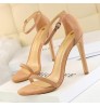 New Arrived suede Leather High Heel Shoes Fashion Sexy 2022 Heeled Sandals for Women and Ladies