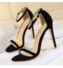 New Arrived suede Leather High Heel Shoes Fashion Sexy 2022 Heeled Sandals for Women and Ladies