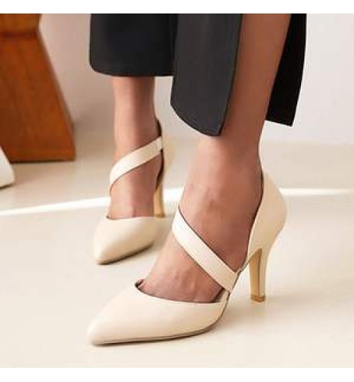 Ladies Pumps 2022 Hot Selling Women Rhinestone Buckle Strap High Heels Talons Hauts Salto Alto Tacones Altos High Heeled Shoes