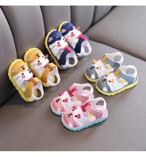 Summer Boy Girl Cartoon Shape Baby Sandals Soft Sole Baby First Walker Shoes